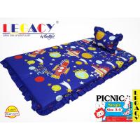 ราคา #ที่นอนปิคนิคขนาด 3.5 ฟุตมีระบาย+หมอน *มีซิปถอกปลอกซักได้แบบกระเป๋า และ แพ็คใส (1239318883)