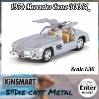 ราคา KINSMART​ โมเดลรถเหล็ก​ ลิขสิทธิ์​แท้ รถคลาสสิค รถเบนซ์ 1954 Mercedes-Benz 300SL Scale 1/36 ยาว 12.5cm (22546653381)