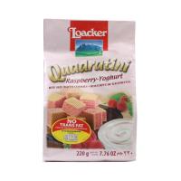 ราคา Loacker ล็อคเกอร์ ขนมเวเฟอร์สอดไส้ครีมราสพ์เบอร์รี่โยเกิร์ต 220 กรัม (46301119631)