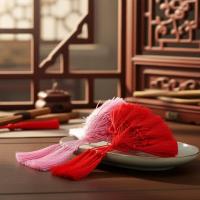 ราคา 100 ชิ้น/ชุด พู่ไหมยาว 8 ซม. สําหรับคั่นหนังสือ พวงกุญแจ เย็บตกแต่ง และของใช้ในบ้าน (57255909302)