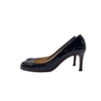 ราคา Christian Louboutin Pumps high heels 36 BLK Enamel Direct from Japan Secondhand (54156140866)