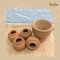 ราคา กระถางดินเผา /กระถางจิ๋ว /กระถางตกแต่ง 1.5 นิ้ว (9383377615)