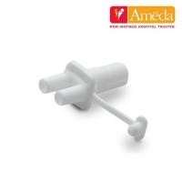 ราคา อะไหล่ ปั๊มนม Ameda แท้ - Tubing Adapter, White Pump Connector ข้อต่อสายยาง แยก2ทาง (ใช้กับ Ardo ได้) #AM003 (486551947)