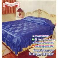 ราคา ผ้าแพรคลุมเตียงนอนมีชายระบาย Mei Li ขนาด 100x100 นิ้ว (6ฟุต) King Size (1575909223)
