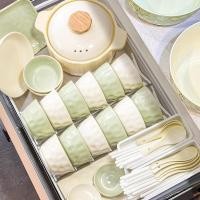 ราคา ชามของขวัญขึ้นบ้านใหม่บ้านชามมูลค่าสูงจานชามเซรามิคใหม่ชุดจานชามชุดจานชามเคลือบชามสี (27573569534)