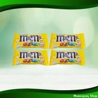 ราคา ช็อกโกแลตพีนัท เอ็มแอนด์เอ็ม 37 กรัม X 4 ถุง Chocolate Peanut M&M (22181493749)