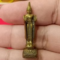 ราคา หลวงพ่อพระกาฬ วัดกลางบางซื่อ พระพุทธรูปปางห้ามสมุทร เนื้อทองเหลือง ขนาด 4 ซม. (24216030351)