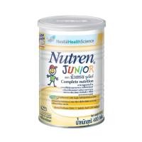 ราคา [2 กระป๋อง] NUTREN Junior นิวเทรน จูเนียร์ อาหารเสริมทางการแพทย์มีเวย์โปรตีน สำหรับเด็ก กระป๋อง 400 กรัม (54502759847)