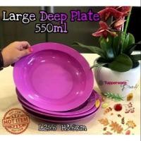 ราคา Tupperware Large Deep Plate 550ml (4 ชิ้น) / Pinggan Tupperware 550ml มล. (22768840867)