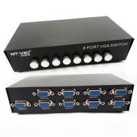 ราคา Switcher Selector Box VGA 8 Port Vga เข้า 8 ออก 1 จอ กดสลับเครื่อง (23678511119)