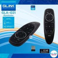 ราคา ✅มาตรฐาน GLINK GLA021 Wireless 2.4G รีโมท อัจฉริยะ Air Mouse Google Voice Control Android LED Back Light สั่งงานเสียง (56051270119)