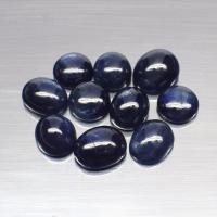 ราคา พลอย ไพลิน แซฟไฟร์ ธรรมชาติ แท้ ( Natural Blue Sapphire ) จำนวน 10 เม็ด หนักรวม 18.41 กะรัต (40801854162)