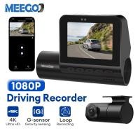ราคา MeeGoo กล้องติดรถยนต์ 2 กล้อง WiFi 3840*2160P/30 FPS (56305169367)