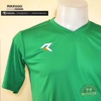 ราคา เสื้อกีฬาสีล้วน Real United รุ่น RAX002 สีเขียวเข้ม (GG) (4216799508)