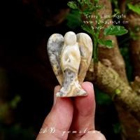 ราคา Crazy Lace Agate #angel หินสะสม หินนำโชค หินมงคล - AD gemstone (10176396076)