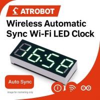 ราคา Wireless WiFi Sync Clock Module, Network Time USB LED Night Light DIY (27643991216)
