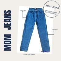 ราคา กางเกงยีนส์ทรงมัม mom jeans ยี่ห้อPull&Bear (22025732183)