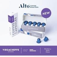 ราคา Alto Coffee กาแฟแคปซูล Yirgacheffe เยอกาเชฟ สำหรับเครื่อง Nespresso (10 แคปซูล) (14658584338)