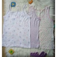 ราคา Preloved - Uniqlo Kids AIRism Take All Girls เสื้อกล้าม (3 ชิ้น) (46500918924)