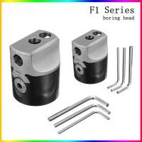 ราคา NEW F1 50mm Boring Head 2 inch Boring for 12mm Lathe Boring Bar Milling Holder MT2MT3 R8 Shank Mill (57552691196)