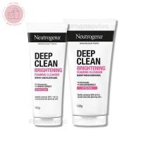 ราคา โฟมล้างหน้า Neutrogena Deep Clean Brightening Foaming Cleanser 100 g, 150 g นูโทรจีนา ไบรท์เทนนิ่ง โฟมมิ่ง คลีนเซอร์ (52000722348)