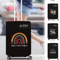 ราคา ผ้าคลุมกระเป๋าเดินทางสีดำ ตัวป้องกันกระเป๋าเดินทาง V 20-30 นิ้ว กันฝุ่น ไม่ทอ ผ้าคลุมกระเป๋าเดินทาง ชุดครู (55055383015)