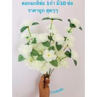 ราคา ช่อดอกไม้ ช่อดอกมะลิวันแม่ ดอกมะลิช่อ 1กำ 10 ช่อ (8580680343)