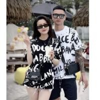 ราคา เสื้อยืด DC Milano พิมพ์ลายเต็ม วัสดุผ้าฝ้ายสวยมาก เสื้อยืด Unisex สําหรับผู้ชายและผู้หญิง (41513516093)