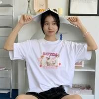 ราคา ไฟ! 2023 MOST เสื้อยืด Oversize ลาย Kitty Lovers ผ้าหนา สกรีนคุณภาพ OVS ZO (17299411426)