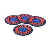 ราคา New Arrival แผ่นรองแก้วHarley-Davidson 1970s Psychedelic Coaster Set, Contoured Rubber Construction HDL-18626 (27788367645)