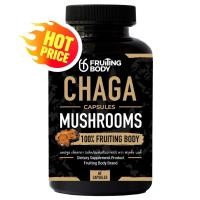ราคา เห็ดชาก้า Chaga Mushroom Capsules 100% เห็ดชาก้า Chaga Mushrooms 60 or 120 Capsules (1 or 2 month Supply) (16294886074)