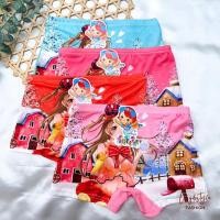 ราคา กางเกงในเด็กผู้หญิง แพ็ค 10 ตัว กางเกงในเด็กลายการ์ตูน น่ารัก (สุ่มลายครบสี) (19769631775)