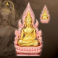 ราคา พระพุทธชินราช รุ่นจอมราชันย์ พิมพ์แต่งฉลุลอยองค์ เนื้อโลหะองค์ชุบชุบทอง ซุ้มชุบนาก วัดพระศรีรัตนมหาธาตุมหาวิหาร พิษณุโ (44272463717)