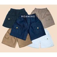 ราคา ROAMING กางเกงบอยสเก๊าท์เด็ก ขาสั้นเด็ก กางเกงวินเทจ (25264959508)