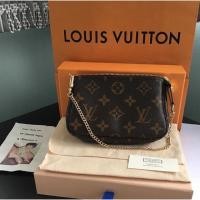 ราคา New lv mini pochette dc19 (6104763408)