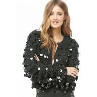 ราคา Forever 21 เสื้อคลุมดีเทลเลื่อม x M หรูหรา อก 42 ยาว 21 Code: 1433(9) (19384008602)