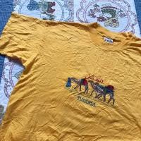 ราคา เสื้อยืดลายปัก สีเหลืองสด สวยมากค่า (3369122614)