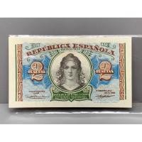 ราคา ธนบัตรรุ่นเก่าของประเทศสเปน ชนิด2เปเซตาสเปน ปี1936 UNC (20075182588)