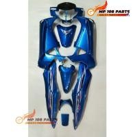 ราคา ชุดสี wave 125 i ไฟเลี้ยวบังลม (w125 i เก่า) MP108 เฟรมเวฟ125iเก่า เฟรมเวฟ 125 s บังลมไฟเลี้ยวบังลม สีน้ำเงินแก้ว (12755788754)