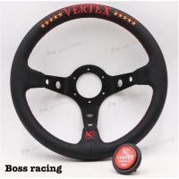 ราคา พวงมาลัยรถยนต์ พวงมาลัยแต่ง พวงมาลัยรถ พวงมาลัย King of vertex ก้านยก 3นิ้ว 13.5 (25110936657)