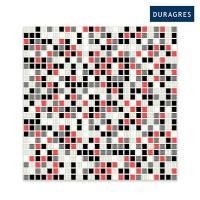 ราคา โมเสคแก้ว 30x30 cm. GL-859 เรด แบล็ค สีแดง ผิวเงา ลายโมเสค Duragres by UMIPRO (43905234157)