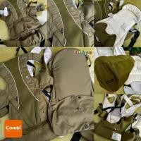 ราคา เป้อุ้มเด็ก Combi 4way ตัวท็อป Combi ใช้ได้ตั้งแต่แรกเกิด เป้อุ้มท่านอน สีกรม+ครีม (24821523262)
