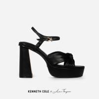 ราคา KENNETH COLE x ANNE THONGPRASOM รองเท้าส้นสูงผู้หญิงรุ่น AURORA PLATFORM Jet Black สีดำ ( HEL - KF85207LE-001 ) (43505505839)