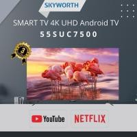 ราคา SKYWORTH SMART TV 4K UHD Android TV 55 นิ้ว รุ่น 55SUC7500 (24795854229)