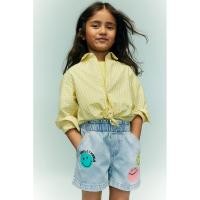 ราคา H&M(เอชแอนด์เอ็ม) กางเกงขาสั้นผ้าเดนิมทรงหลวม เด็กหญิง 1115827_1 (55355406739)