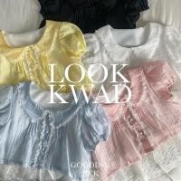 ราคา Gooddsy.bkk | Lookkwad เสื้อครอปคอบัว เสื้อครอปคอบัวแขนสั้น เสื้อคอบัว เสื้อคอบัวน่ารักๆ เสื้อครอปน่ารัก (43414383525)