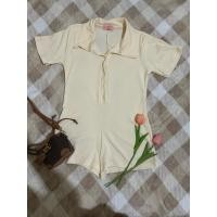 ราคา จั้มสูทสายฝอ สีเหลืองพาสเทล (42804385856)