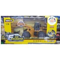 ราคา ‍♂️แม็คโครบังคับ หัวตักเหล็ก , รถดัมพ์‍♂️HUINA (1653496432)