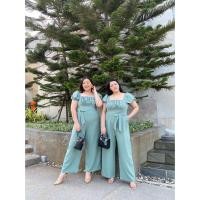ราคา Barbie Js จั้มสูทขายาว jumpsuit จั้มสูท สาวอวบ ชุดออกงาน แฟชั่นคนอ้วน เสื้อผ้าสาวอวบ Zerene' Brand Plus-size (9216653349)