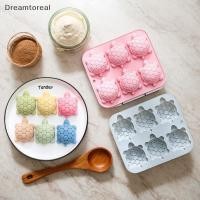 ราคา [ดีเอ็มที] 6 แม่พิมพ์ซิลิโคนรูปเต่าคงที่การ์ตูนเต่าช็อคโกแลตแม่พิมพ์ขนมพุดดิ้งถาดสบู่แฮนด์เมดแม่พิมพ์เค้ก (45405268265)